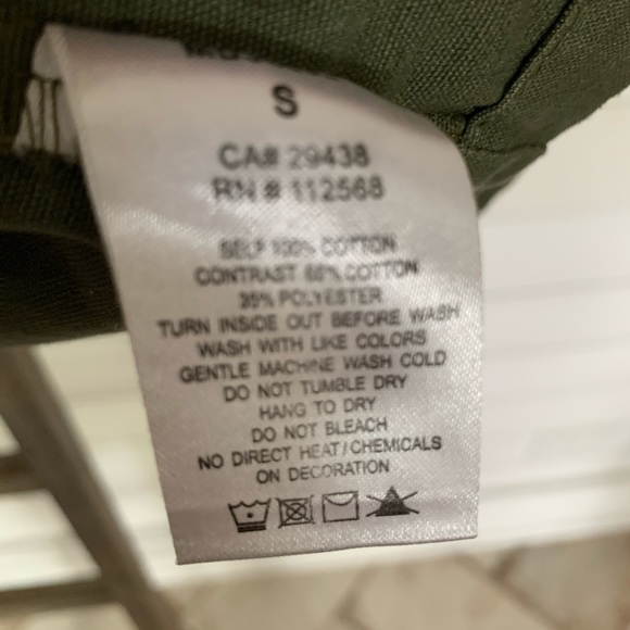 Miss Me Olive Green Hooded Utility Jacket, Size Small - Picture 16 of 16